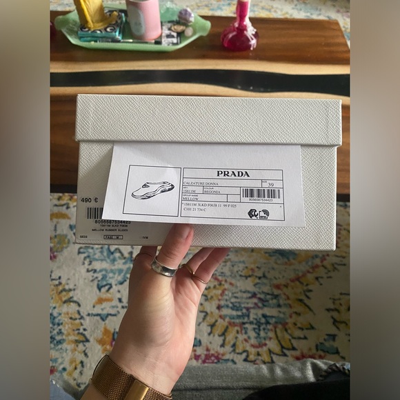 NWT AUTHENTIC PRADA MULES - Picture 7 of 9